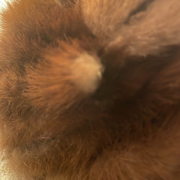 🎁HP🎁 MINK Fur Hat Vintage Handcrafted Uniquely Scrolled Beret Cupped Hat - Picture 10 of 16